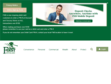 Tablet Screenshot of fnb.com
