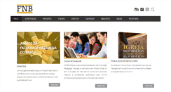 Desktop Screenshot of fnb.edu.br